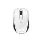 Microsoft Wireless Mobile Mouse 3500 Wireless Laser Mouse White (Personal Computers)