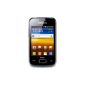 Samsung Galaxy Y Duos S6102 Smartphone (8 cm (3.14 inch) touchscreen, 3.2 megapixel camera, Android 2.3) strong-black (Wireless Phone Accessory)