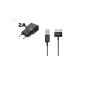 Samsung ETAP10 USB Mains Charger + cable for Galaxy Tab P30 (BULK) (Electronics)