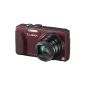 Panasonic DMC-TZ41EG9R digital camera (18.1 megapixels, 20x opt. Zoom, 7.5 cm (3 inches) touch screen, 5-axis image stabilization) Red (Camera)