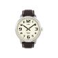 Timex -T28201D7 - Heritage Easy Reader - Analogue Quartz Watch - Men - Brown leather bracelet (Watch)
