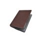 Superior Cover Leather Case Cover with Secure closure To the Amazon Kindle 4 5 (NOT fit Kindle Touch or Kindle Paperwhite) - Couleur Café (Electronics)