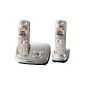 Panasonic KX-TG6522GN Duo Cordless telephone silver (Electronics)