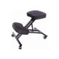 Spetebo rest with padded knees roller coating, adjustable height