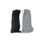 5 pairs of unisex toe socks socks toe socks 5-Elastic health warm (Textiles)