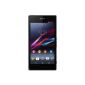 Sony Xperia Z1 Smartphone Unlocked 4G (Screen: 5 inches - 16 GB - Android 4.1 Jelly Bean) Black (Electronics)