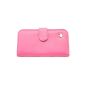 Aolevia A Woman Leather Wallet Case / Cover / Cover / Case Perfect For Samsung Galaxy S3 I9300-Rose