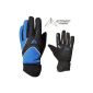 Cross-country skiing gloves ATTONO® winter cycling gloves cross-country bike gloves blue Gr.  6.5 to 11 (Misc.)