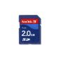 SanDisk 2 GB SD Memory Card SDSDB-002G-B35 (Personal Computers)
