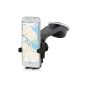 Wicked Chili Car Design Mini Mount for Samsung Galaxy S6, S6 Edge, S5, S5 Active, S5, S4, S4 Active, S4 mini, S3, S3 Mini (Case compatible, QuickFix, vibration-free, Made in Germany) (Electronics)