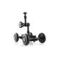 amzdeal® dolly Mini Dolly with 7 Inch Magic Arm for DSLR System Camera Camcorder Black (Electronics)