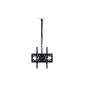 eSmart Germany TV Universal Ceiling Mount LCD / PLASMA TV | 56-107 cm (22-42 inches) | VESA 75x75 to 400x400 | tilt | Black | Ceiling distance: 600 - 1000 mm | mounting holes on TV max.  400mm x 400mm (width x height) (Electronics)
