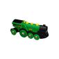 Brio - 33593 - Construction game - Locomotive Powerful Cells - Green (Toy)