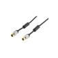 HQ TV coaxial cable (male clutch) 15 m (Accessory)