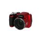 Polaroid Style DSLR Digital SLR - IS2132 RED (16MP, 21x Optical Zoom, 4x Digital Zoom, 3.0 "preview screen, Built-in flash) (Electronics)