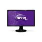 BenQ GW2265HM 54.6 cm (21.5-inch) LED monitor (VA panel, Full HD, VGA, DVI, HDMI, 6ms response time, speakers) black (accessories)