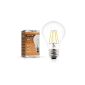 SEBSON® E27 LED 4W filament lamp - cf. 40W bulb - 450 Lumen - E27 LED warm white - LED lamps 160 °