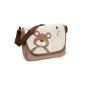 Nici 34277 - Shoulder Bag Plush Bear, 36 x 28 x 12 cm, beige / light brown (Toys)