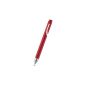 Adonitol Jot Mini Stylus for Apple iPhone / iPad and products with touchscreen red (Wireless Phone Accessory)