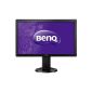 BenQ RL2450HT 61 cm (24 inch) widescreen TFT monitor (LED, HDMI, DVI, VGA, 2 ms response time) black (accessories)