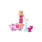 Mattel Y1319 / Y2856 - Barbie Glam Meubels with doll sorted (Toys)