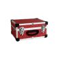Aluminum case aluminum box tool box in red - PRM10106R (Misc.)