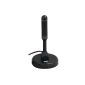 August DTA240 - DVB-T TV-antenna- Very strong rod antenna for digital TV / Digital TV / USB DVB-T Tuner / DAB - with magnetic base (accessory)