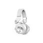 Bluedio T2S (2 Turbine Shooting Brake) Stereo Bluetooth Wireless Headset Bluetooth 4.1 headset Series of Hurricane Circum-Ear Headphones (White) (Electronics)
