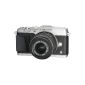 Olympus E-System camera P5 incl. 14-42mm lens (16 megapixel MOS sensor, True Pic VI processor, 5-axis image stabilization, shutter speed 1 / 8000s, Full HD) Silver (Electronics)
