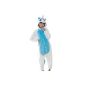Ferrand - Kigurumi (Onesie pajamas or Animal Cosplay Costume) - Adult Unisex - Blue Unicorn (Clothing)