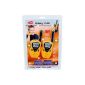 Dickie 18173 - Walkie Talkie Easy Call, range 80m, 2 pieces in the set, 16cm sorted (Toys)
