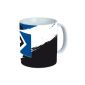 Brauns Hamburger SV porcelain cup modern, blue, 29198 (Equipment)