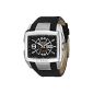 Diesel - DZ1215 - Men's Watch - Quartz Analog Watch - Steel - Leather Strap Black - Dater (Watch)