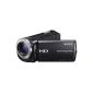 Sony HDR-CX250EB Full HD camcorder (7.5 cm (3 inch) LCD display, 30x opt. Zoom, 8 megapixels, 29mm wide-angle, image stabilized) iAUTO (Electronics)