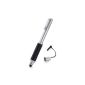 Wacom Bamboo Stylus pocket CS-200 stylus (extendable for iPad, Smartphones & Tablets) silver / black (Personal Computers)
