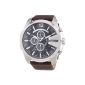 Diesel Men's Watch XL Chronograph Quartz Leather DZ4290 (clock)