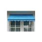 Angerer terminal awning Dralon Nr. 9400, Blue, 300 cm (Garden & Outdoors)