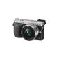 Panasonic Lumix DMC-GX7CEG Digital Compact Camera 16 Mpix WiFi Silver, Black (Electronics)
