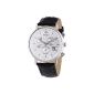 Haas & Cie Men's Watch Chronograph Vitesse quartz leather MFH211ZSA (clock)