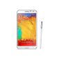 Samsung Galaxy Note 3 Neo Smartphone (13.94 cm (5.49 inches) Super AMOLED touchscreen, 1.3 GHz quad-core processor, 8 megapixel camera, Android 4.3) white (Wireless Phone)