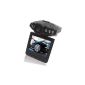 SODIAL (TM.) 2.5-inch HD Car LED IR Car DVR Road Dash Video Camera Recorder Traffic Dashboard Camcorder with LCD 270 degree rotation (Electronics)