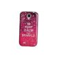 Voguecase® Cover / Case / Cover / Case / TPU Gel Skin Case for Samsung Galaxy S4 i9500 (KEEP CALM SPARKLE) + Free Universal stylus (electronic)
