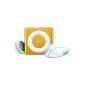 Apple iPod shuffle 2 GB Orange (4th generation) (Electronics)
