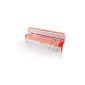 Genius Foliensschneider 2 pcs kitchen roll film holder -Abroller tinfoil NEW (red) (household goods)