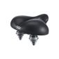 Selle Royal City saddle touring Manhattan with gel insert tension and compression springs, black, 6491 (Equipment)