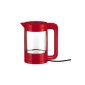 Bodum Bistro 11445-294 Transparent kettle double-walled 1.1 l glass / plastic red (household goods)