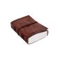 Gusti Leather nature notepad book diary sketchbook notebook Traditionally large leather accessory photobook Einschreibbuch Office Life University Handmade Paper Camel Brown V28 (Shoes)