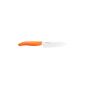 Kyocera FK-110-WH OR Office Channel Orange Knife Blade Ceramic White 11cm (Kitchen)
