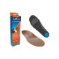 Foot Active natureplus - Leather Insoles - running comfort for feet, legs and back, especially in heel spur - Lightweight slip soles!  (Textiles)