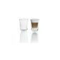 Delonghi 5513214611 isolated latte glass